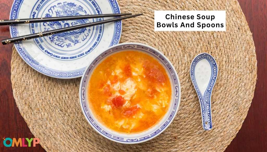 Use Of Chinese Soup Bowls And Spoons