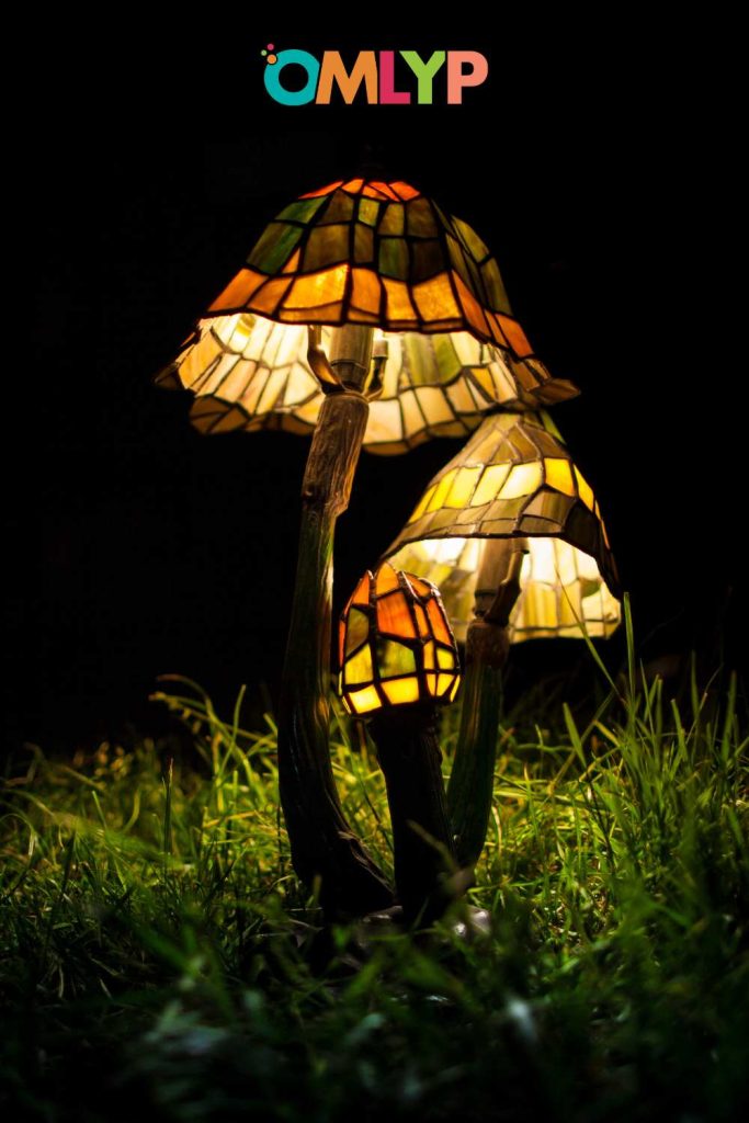 Magic Mushroom Lamp Shade - Vintage Magic Mushroom Lamp